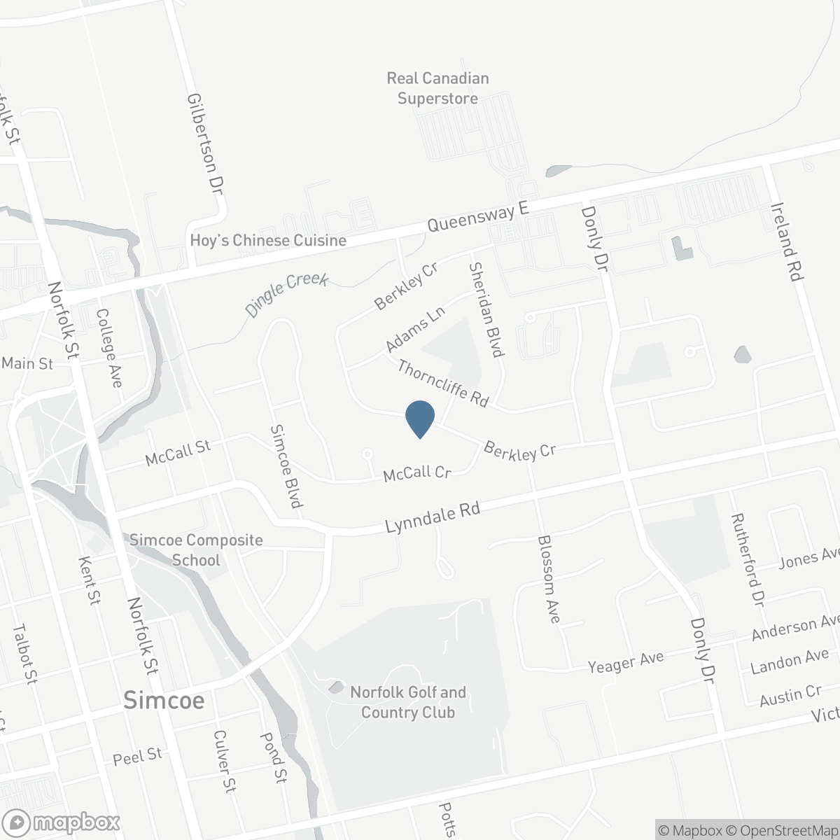 78 BERKLEY CRESCENT, Simcoe, Ontario N3Y 2K5